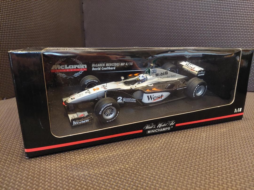 ミニチャンプス 1/18 マクラーレン MP4/15 ＃２ クルサード WEST