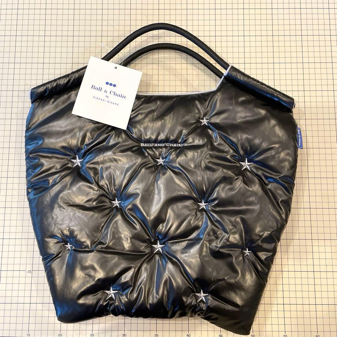 ボールアンドチェーン　黒×シルバー刺繍　中綿（M）新品未使用 Ball&Chain STELLAR SILVER Mサイズ新品未使用 ボールアンドチェーン