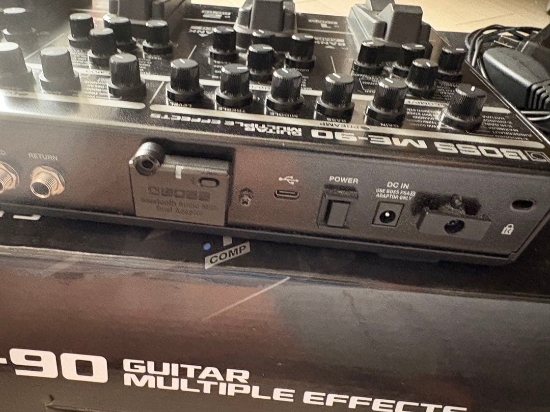 別売のac&bt付】BOSS ME-90 マルチエフェクター