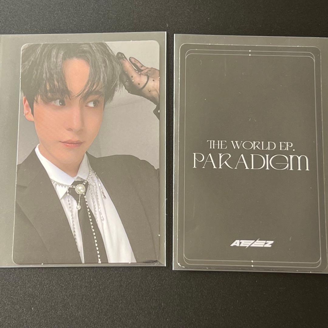 ATEEZ トレカ ユノ THE WORLD EP.PARADIGM - メルカリ