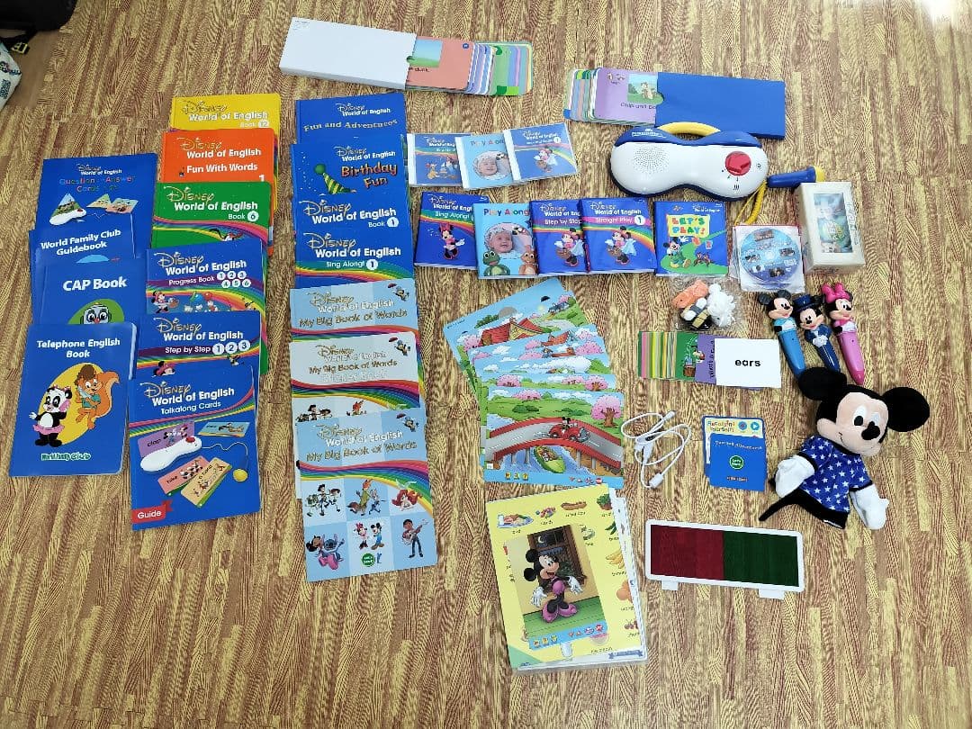 ま*き様 ☆9/14まで出品☆　ディズニー英語システムセット