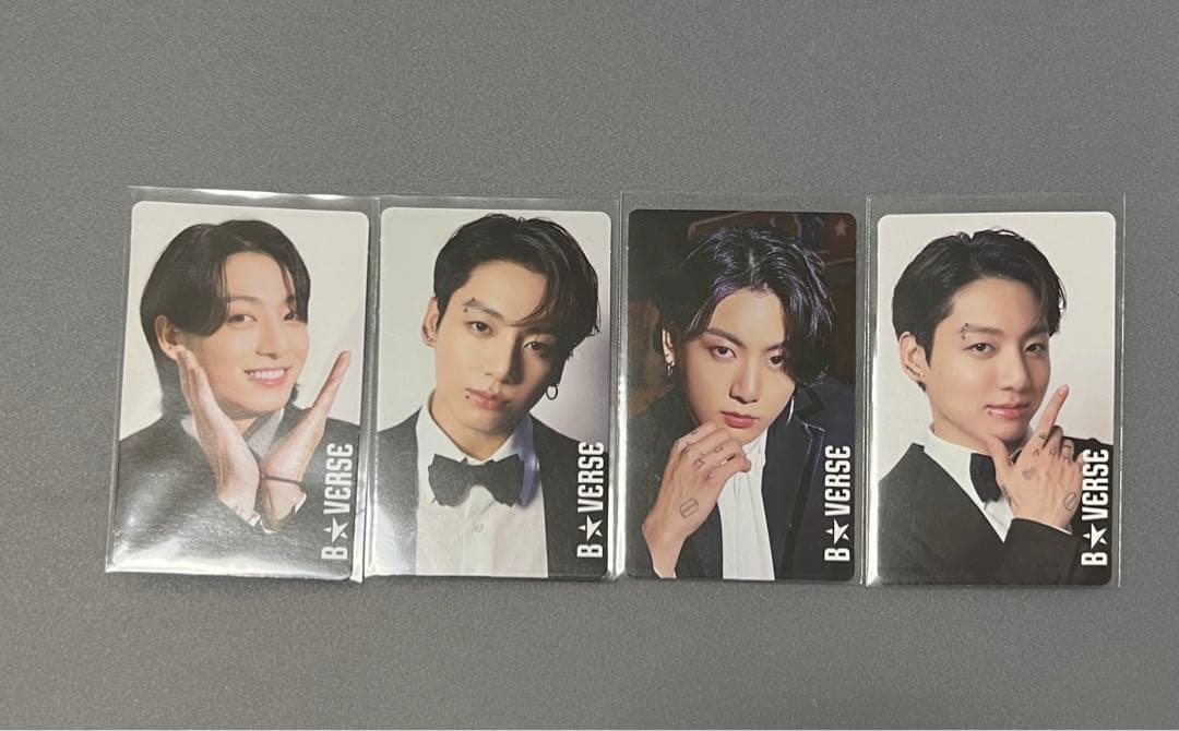 B★VERSE トレカ グク 4枚セット
