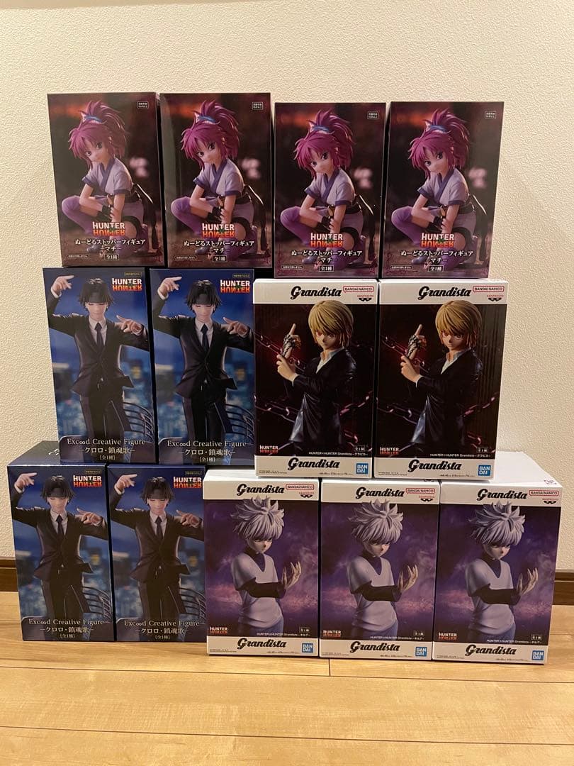 ハンター×ハンター クラピカ キルア マチ クロロ フィギュア13個 まとめ売り