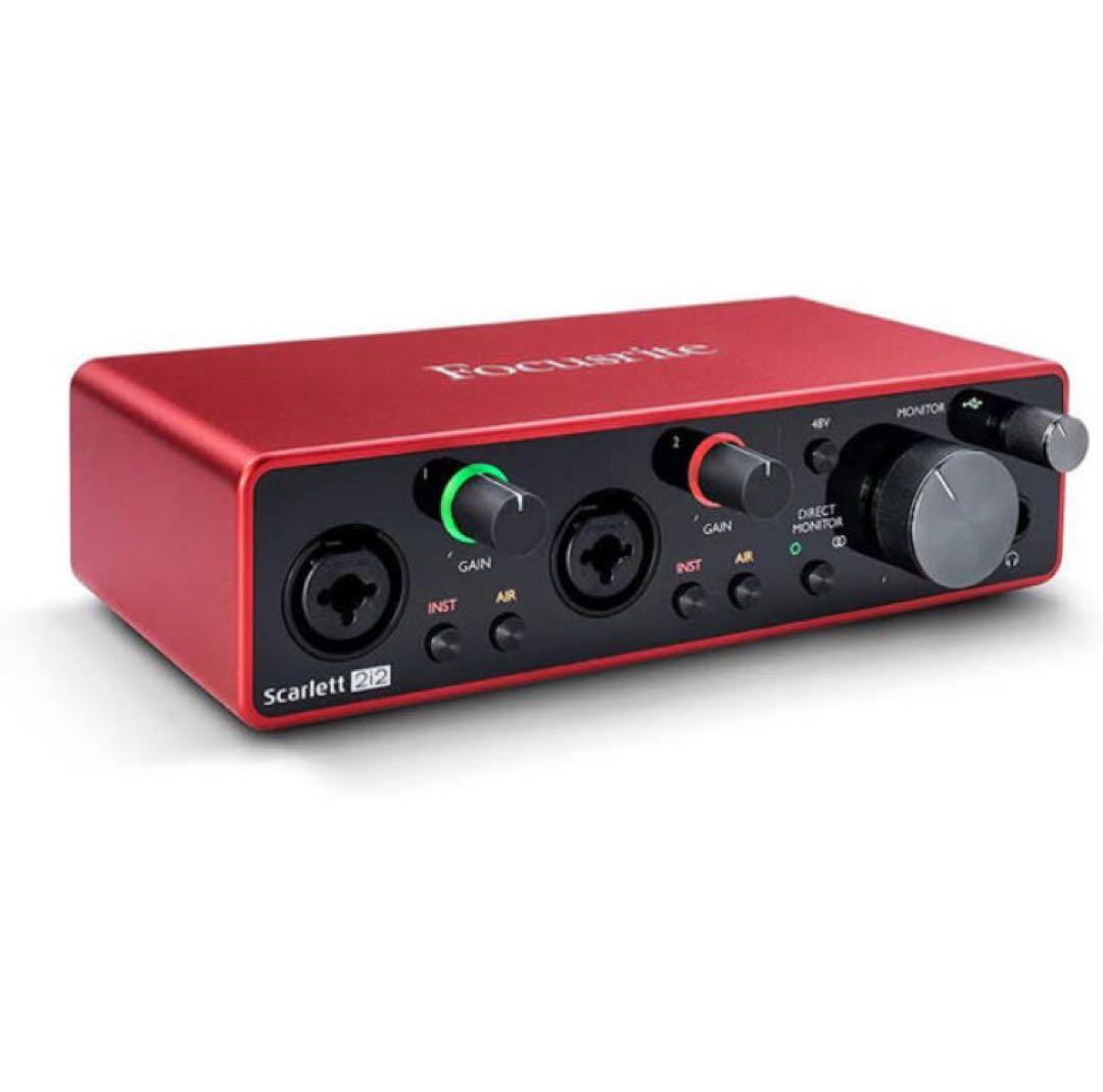 Focusrite Scarlett 2i2 G2 オーディオインターフェイス