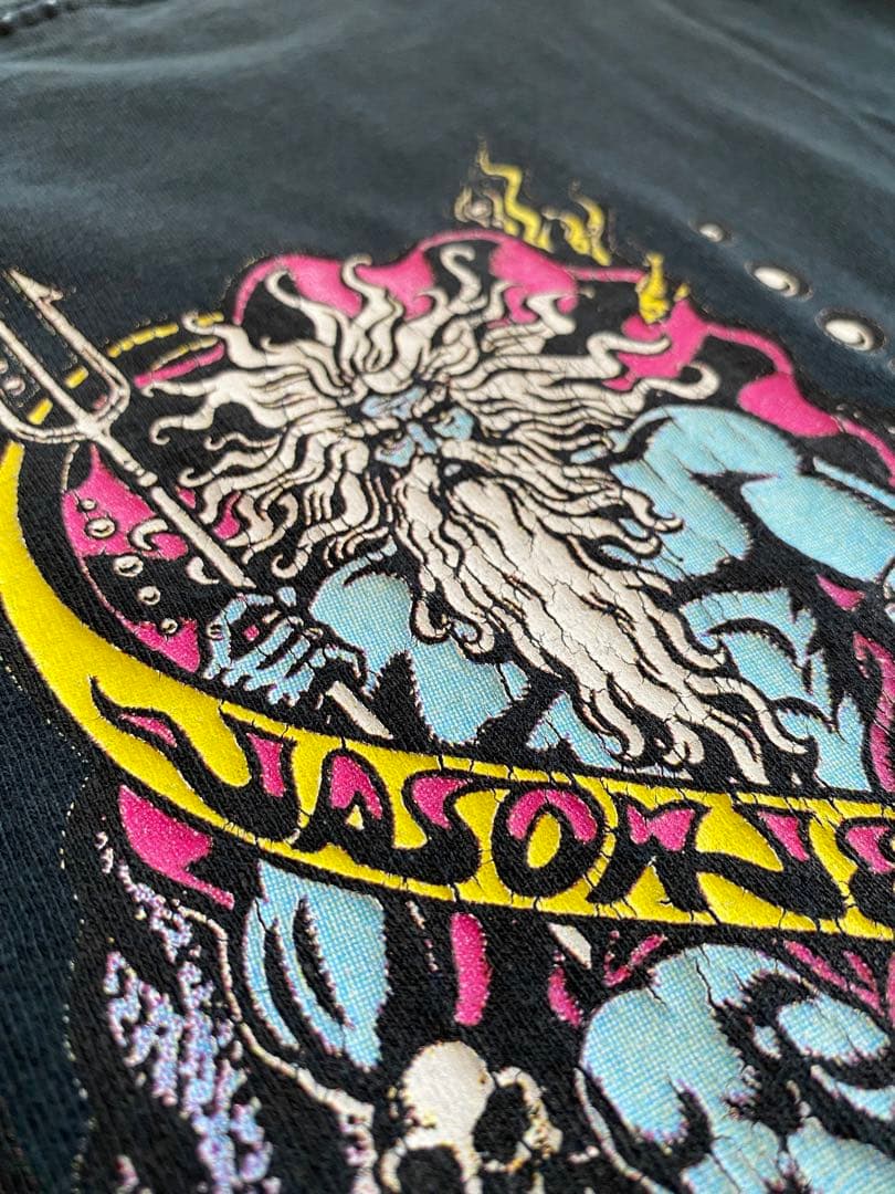 90's SANTA CRUZ JASON JESSEE ポセイドン Tシャツ - メルカリ
