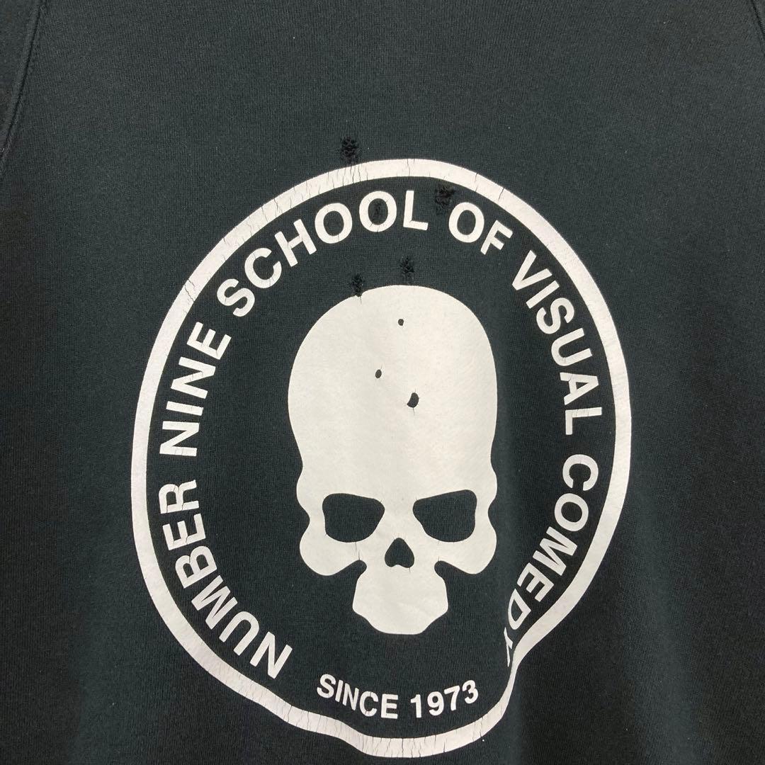 アーカイブ ナンバーナイン 銃跡 スカル パーカー 銃弾 タイム期 初期