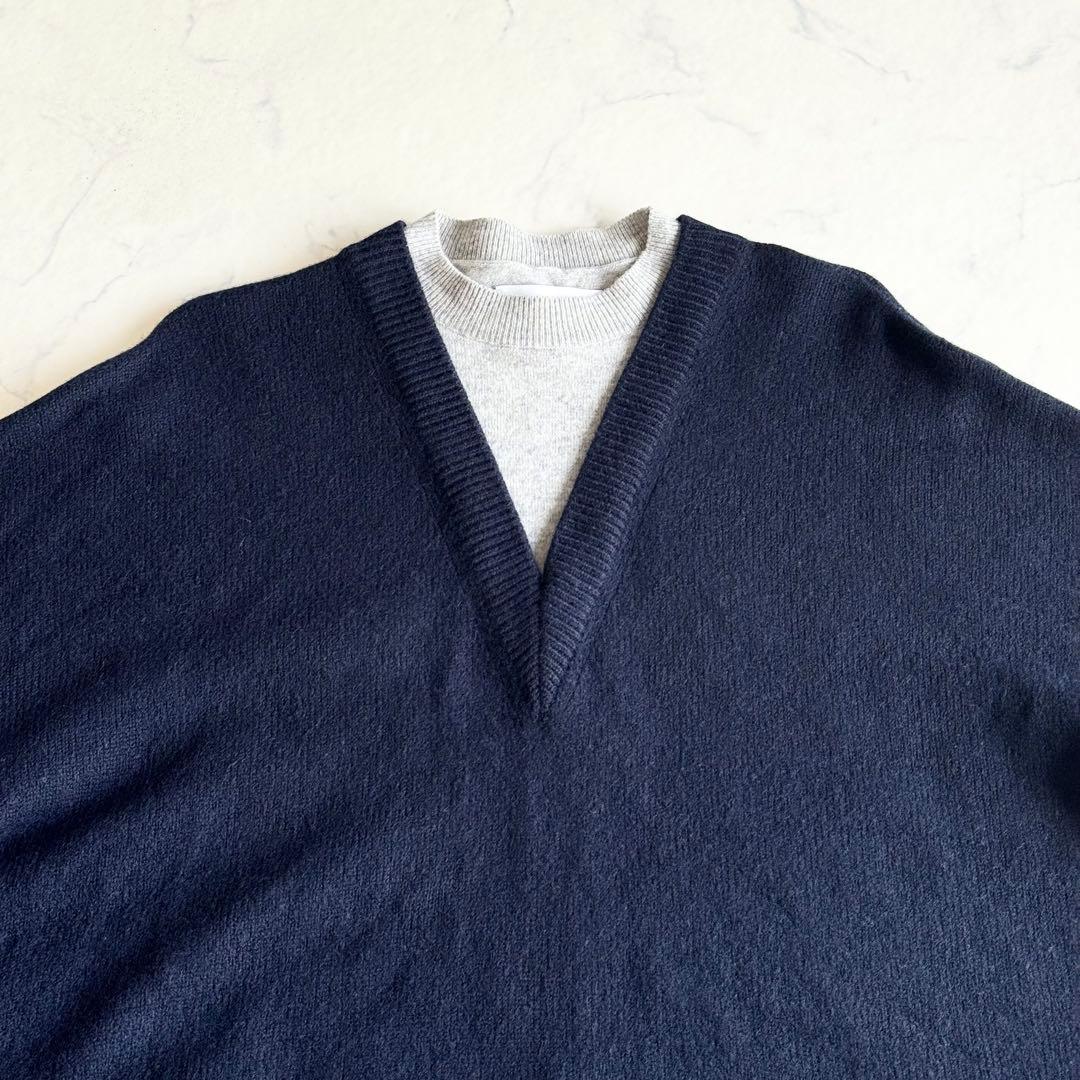 2024AW エンフォルド V-NECK LAYERED PULLOVER 38 - メルカリ