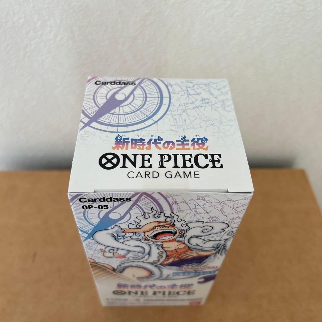テープ付き】新時代の主役 BOX ワンピースカード - メルカリ