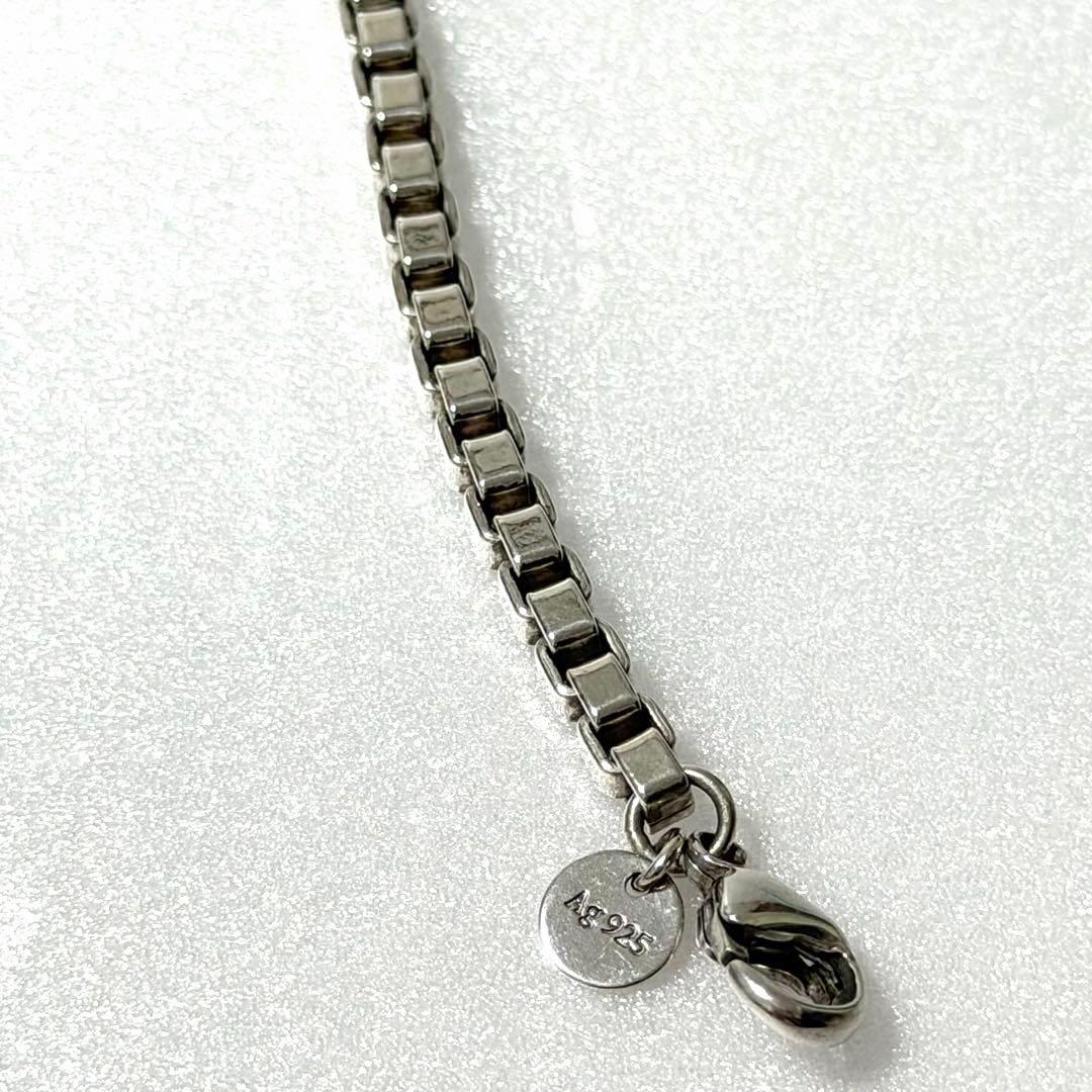 美品 ティファニー ブレスレット ベネチアン チェーン 19cm シルバー