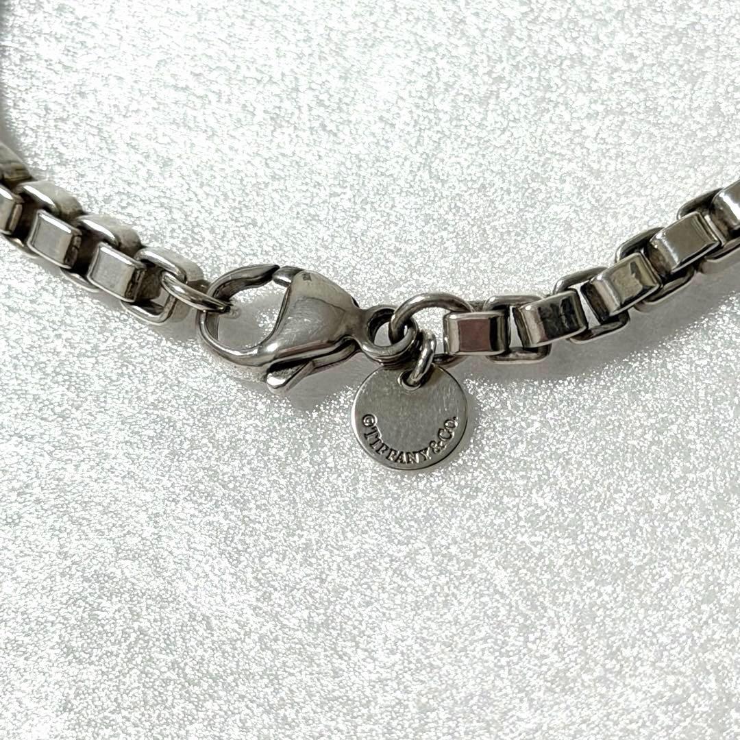 美品 ティファニー ブレスレット ベネチアン チェーン 19cm シルバー