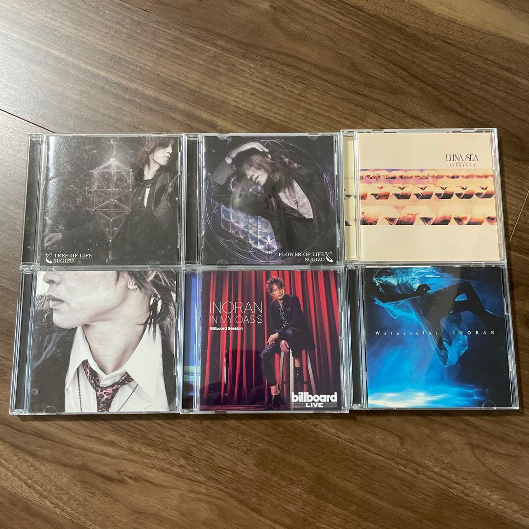 LUNA SEA、INORAN、SUGIZOアルバムセット - メルカリ