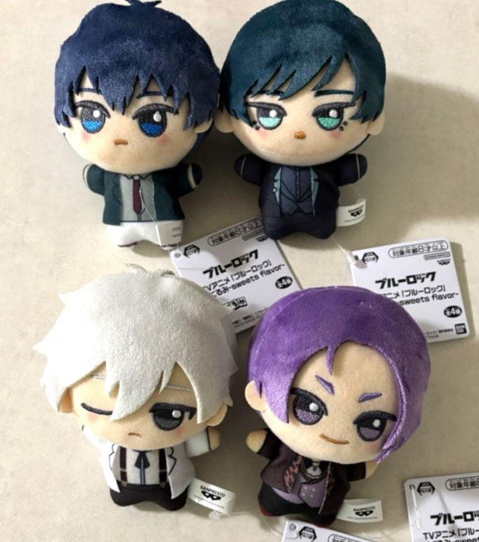 ブルーロック ちびぐるみ sweets flavor 凪 潔 凛 玲王 ナムコ - メルカリ