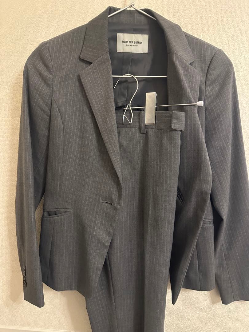 green label relaxing スーツセット