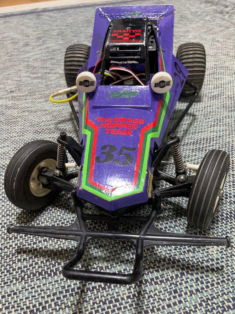 タミヤ グラスホッパー　1/10 電動RCレーシングバギー タミヤ「1/10RC グラスホッパー ブラックエディション」が2025年11月22