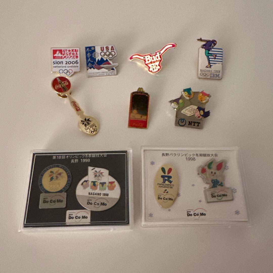 【希少】1998年 長野オリンピック ピンバッジ 11点 2026年最新】長野オリンピックピンバッジの人気アイテム - メルカリ