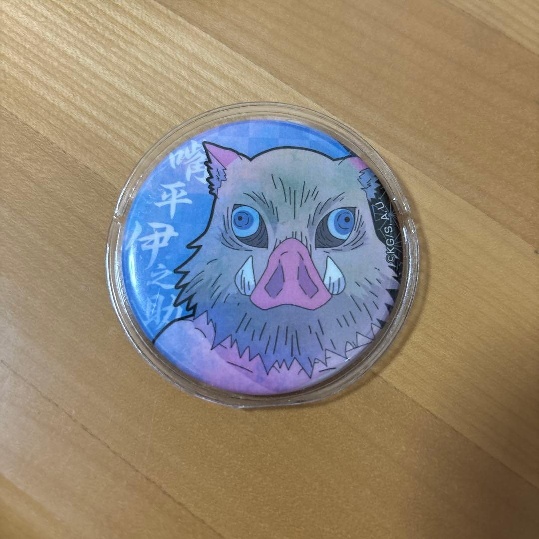 鬼滅の刃 嘴平伊之助 缶バッチ ジャンプ - メルカリ