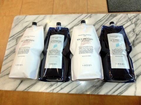 フケかゆみにルベルサイプレスシャンプー２本ライスプロテイン２本