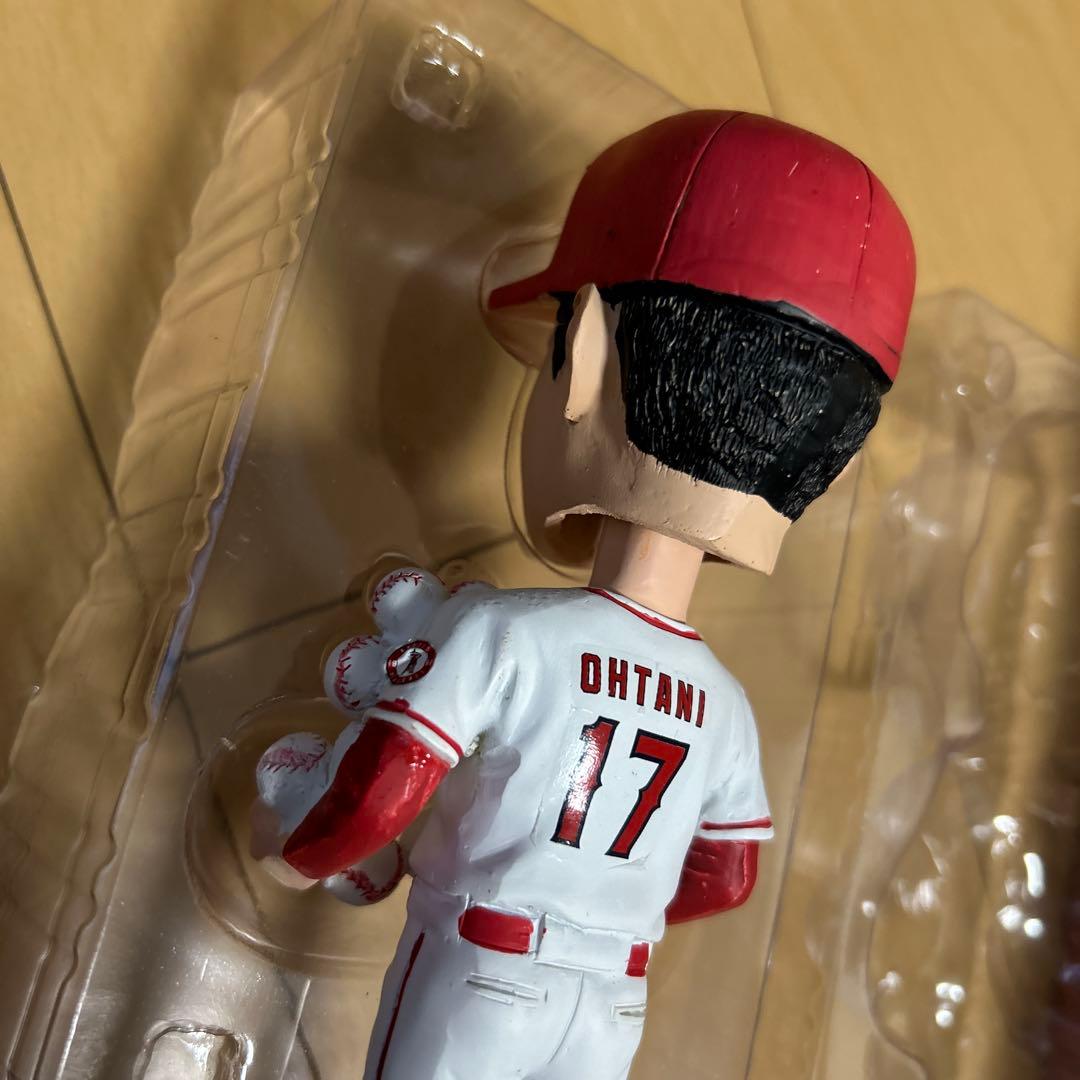 即購入ok!!】大谷翔平 エンジェルス 13奪三振 非売品ボブルヘッド 新品