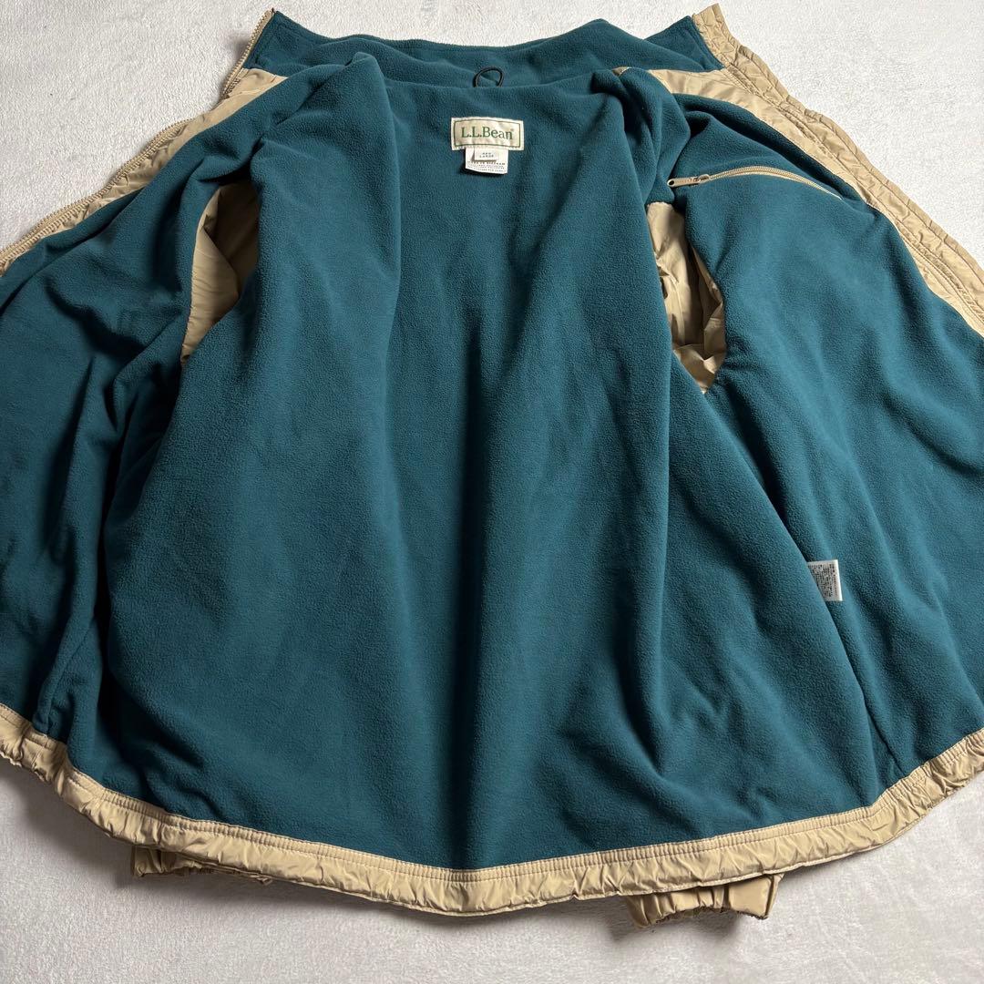 美品　L.L.Bean ラベルマイクロフリースラインジャケット
