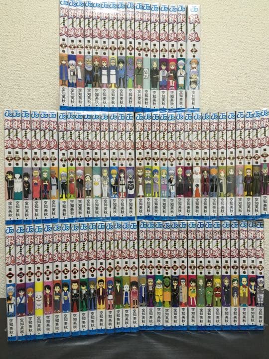 美品！銀魂 漫画全巻セット【77冊】 - メルカリ