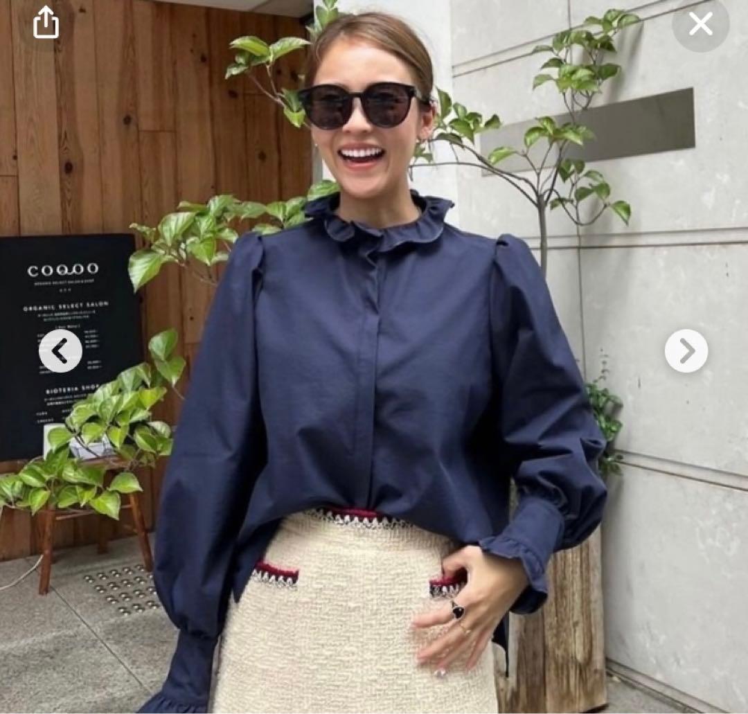 新品未使用　rosymonster ルミエールブラウス