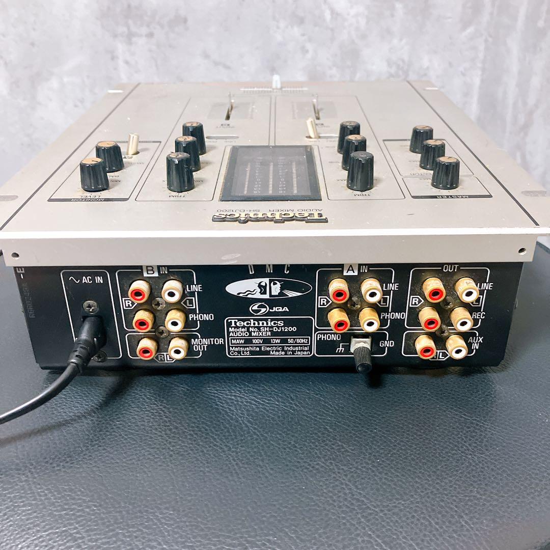 現状品】テクニクス DJミキサー Sh-DJ1200 音出し確認済み