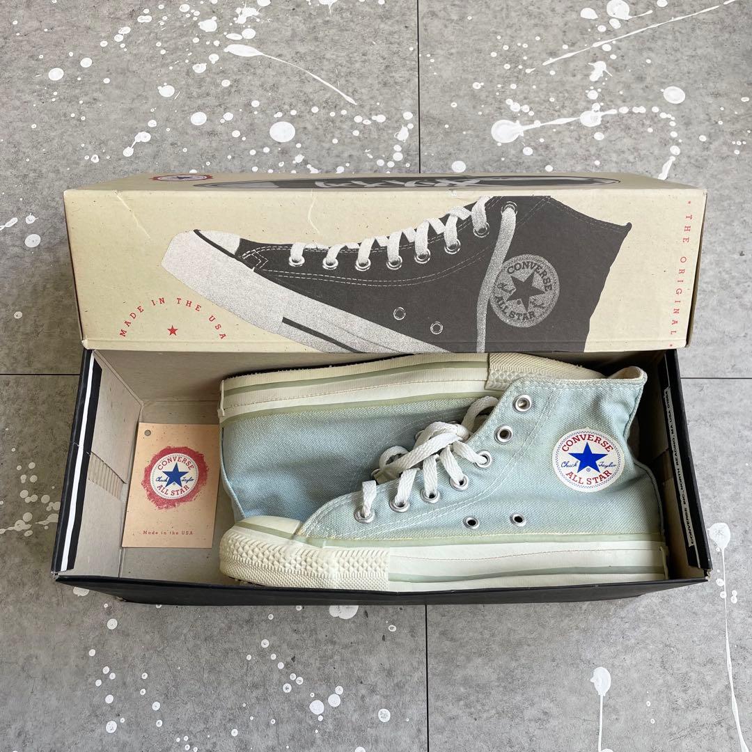 90s CONVERSE ALL STAR USA製ハイカット 箱付き