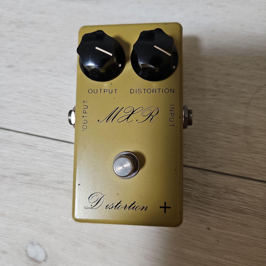 MXR Distortion+ 筆記体ロゴ　ビンテージ 1976 Vintage MXR Distortion + Script Logo Distortion Plus