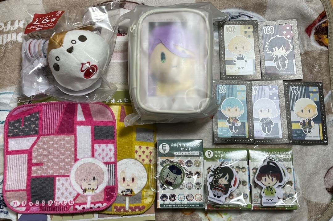 刀剣乱舞 ぽちくじ ラストゲット賞 A賞 C賞 D賞 E賞 半券 フリューくじ 刀剣乱舞ONLINE 御伴散歩 ～ぽちくじ～ 御伴フィンガー