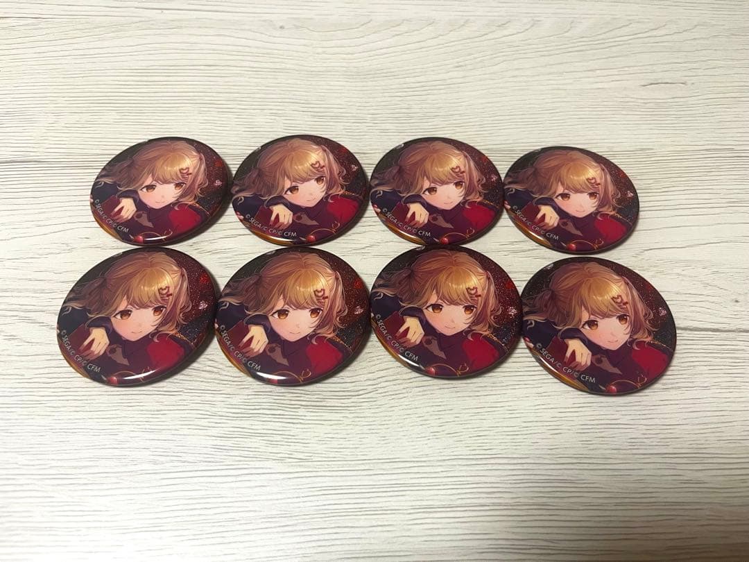 プロセカ 小豆沢こはね グリッター缶バッジ 40B 8点 - メルカリ