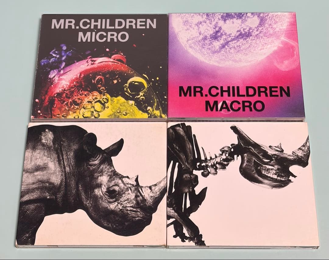 Mr.Children ベスト盤CD 4枚セット 肉 骨 MICRO MACRO - メルカリ