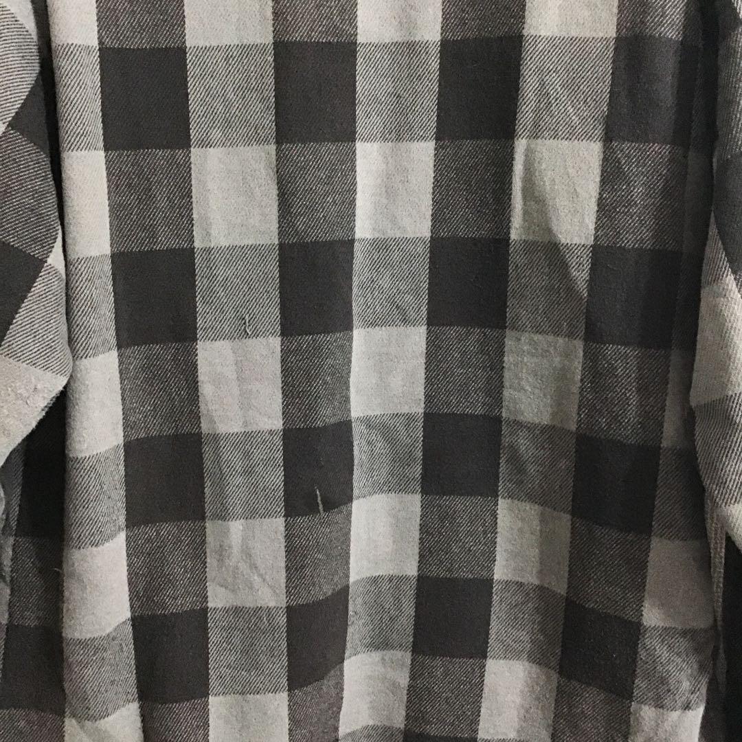 90s FIVE BROTHER ネルシャツ ブロックチェックキルティング - メルカリ