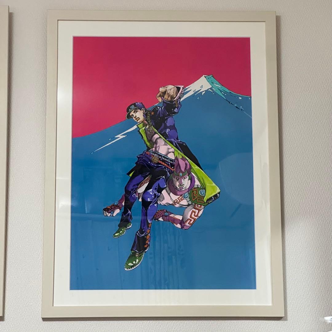 ジョジョの奇妙な冒険 ジョジョ展 空条承太郎 高級複製原画