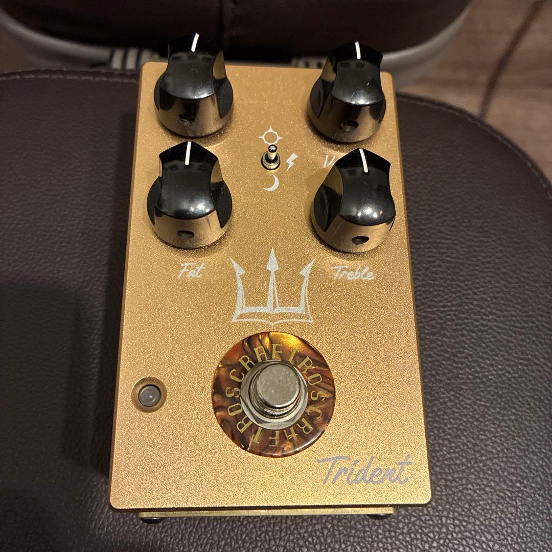 CRAFTROS Trident ギターエフェクター ゴールド