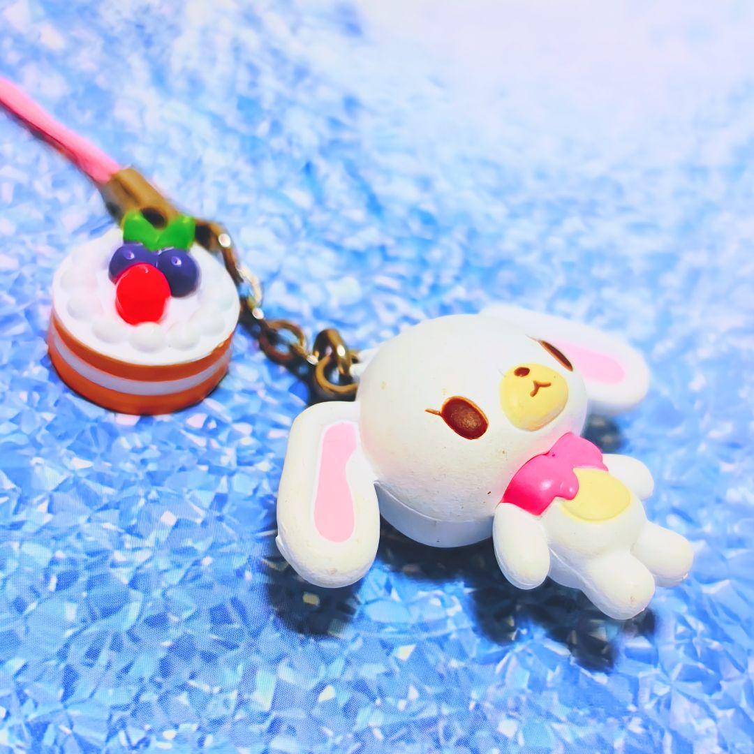 Sugarbunnies シュガーバニーズ しろうさ フィギュア ストラップ