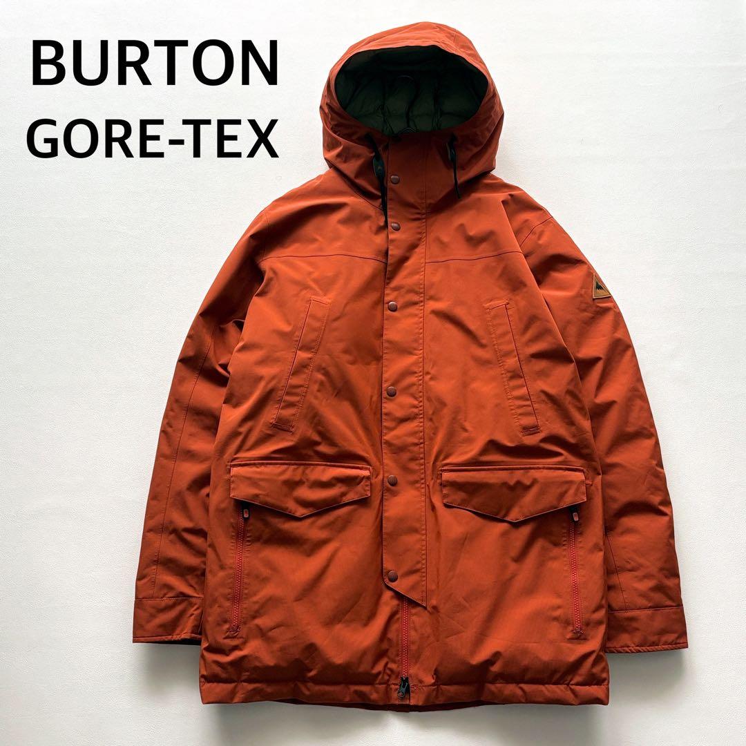 02087-12 バートン　ゴアテックス　スキーウェア　オレンジ　L メンズ BURTON（バートン） 日本正規品 スノーボード ウェア ジャケット