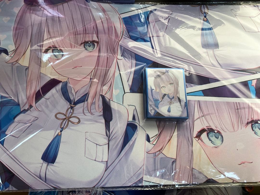 白詰草 にじさんじ 栞葉るり スリーブ プレイマット - メルカリ