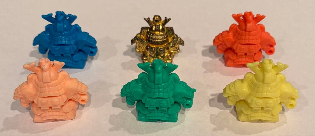 SDガンダム ガン消し 武者Zガンダム 色違い5体 当時物 - メルカリ