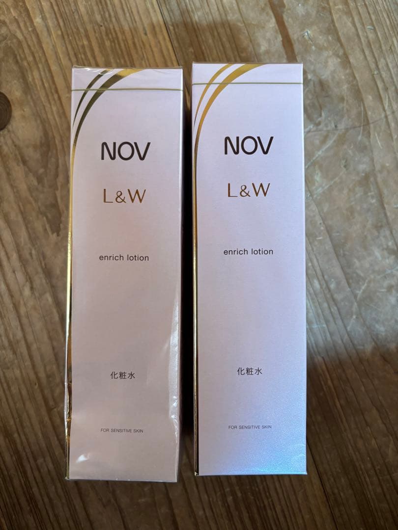NOV L&W enrich lotion 化粧水 2本セット