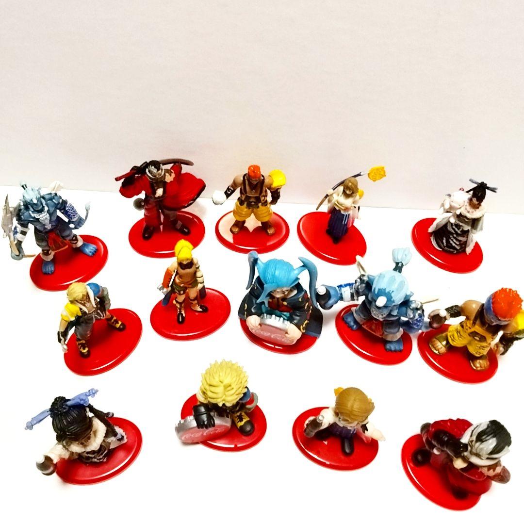 FF10 コラコーラコラボミニフィギュア14個セット - メルカリ