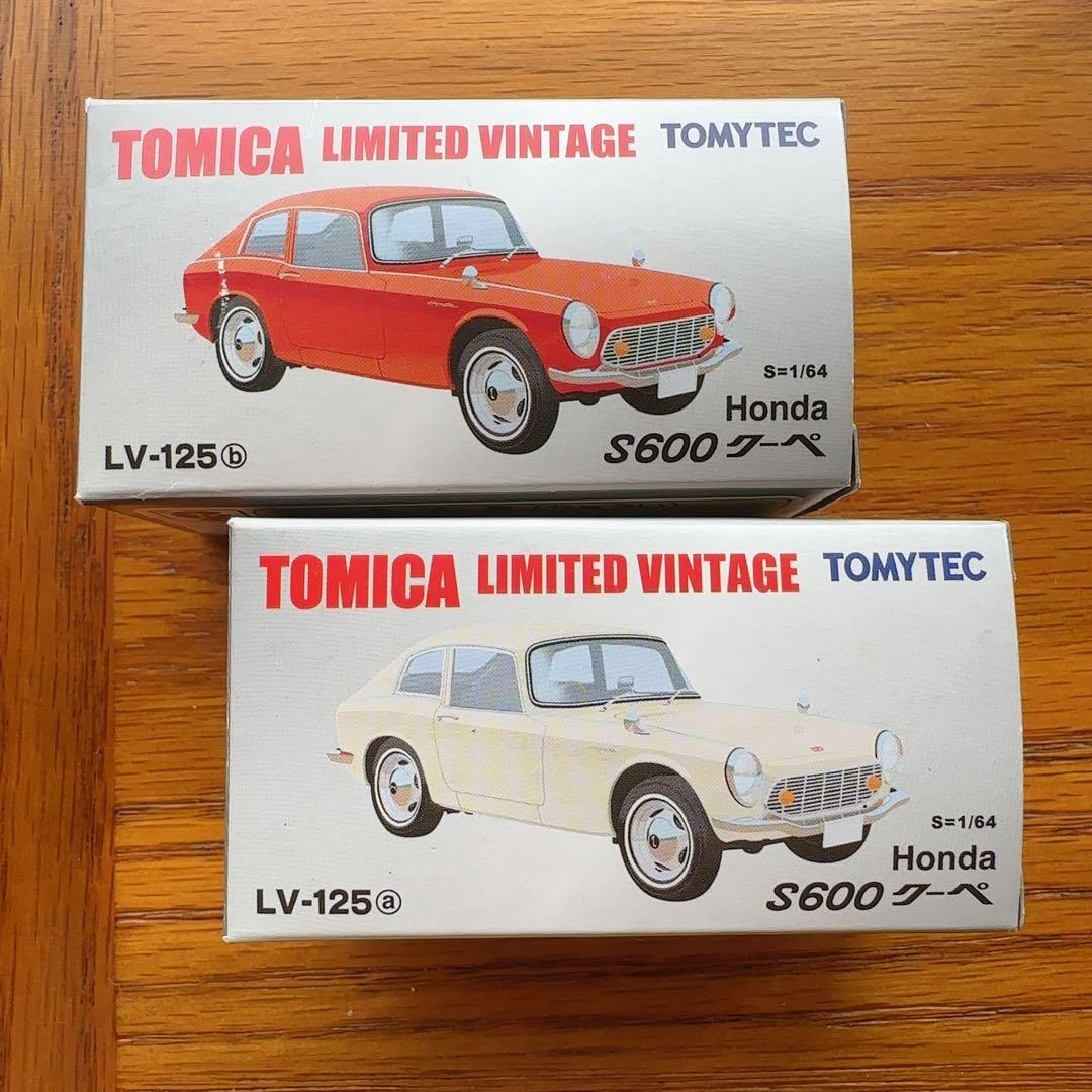 未開封トミカリミテッドヴィンテージLV-125a/b Honda S600クーペ