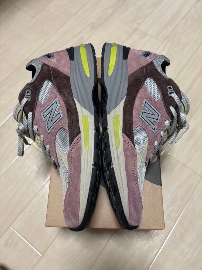靴 New Balance 991V2 \"Rosewood\" 27cm