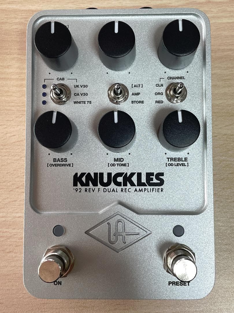 KNUCKLES '92 REV F DUAL REC AMPLIFIER - メルカリ
