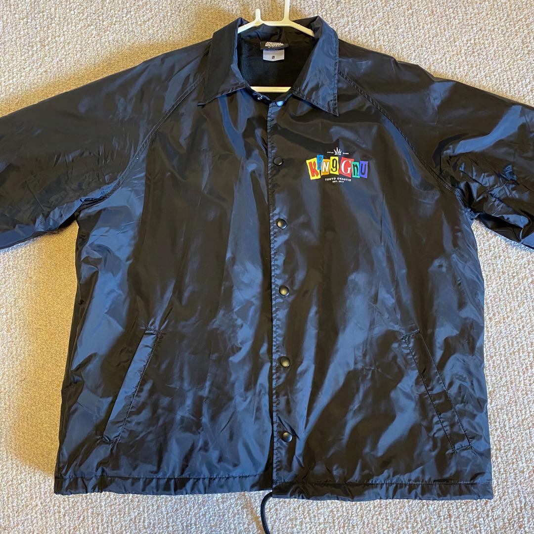 King Gnu FRIENDS COACH JACKET 黒 コーチジャケット - メルカリ