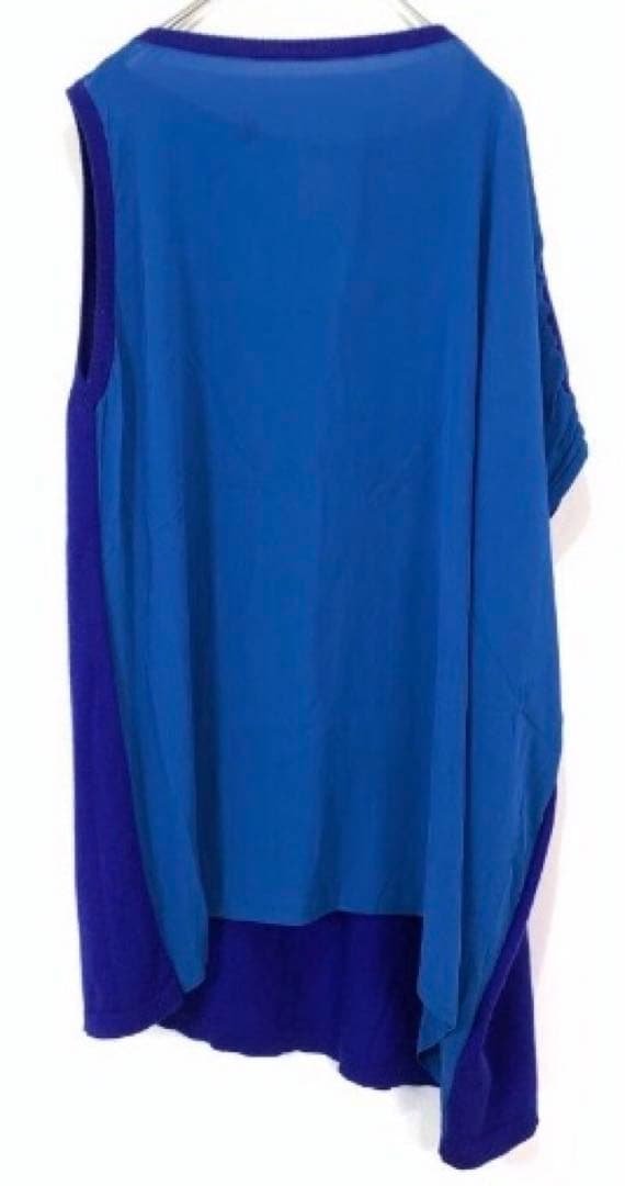 HERMES エルメス ルメール期 シルク カシミアニット ワンピース HERMES - 美品 エルメス HERMES ニット ワンピース 20SS ノースリーブ