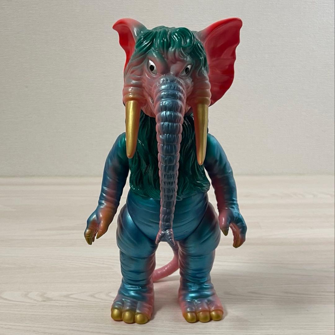 ミラーマン ブルマァク ソフビ タイガン ピンク