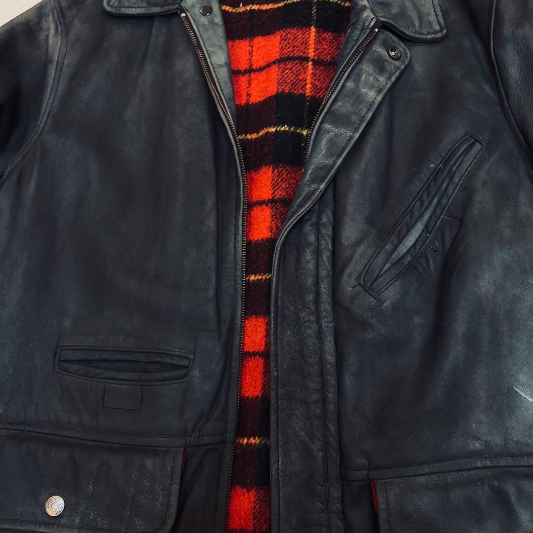 レアモデル Schott ヌバックレザージャケット 36 ハーフコート - メルカリ