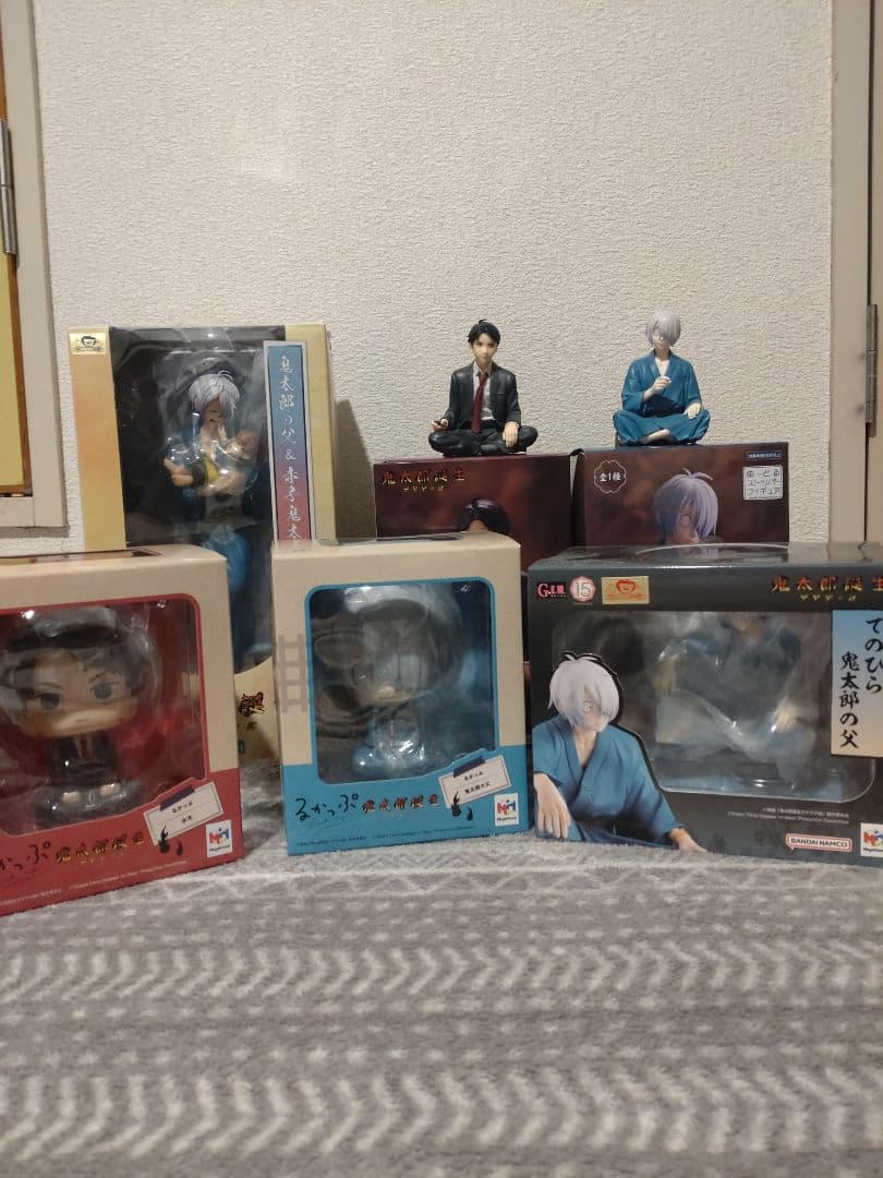 鬼太郎誕生　ゲゲゲの謎 　ゲゲ郎　水木　フィギュア 6体セット（おまけつき） 映画「鬼太郎誕生 ゲゲゲの謎」 水木 | メガホビ MEGAHOBBY STATION