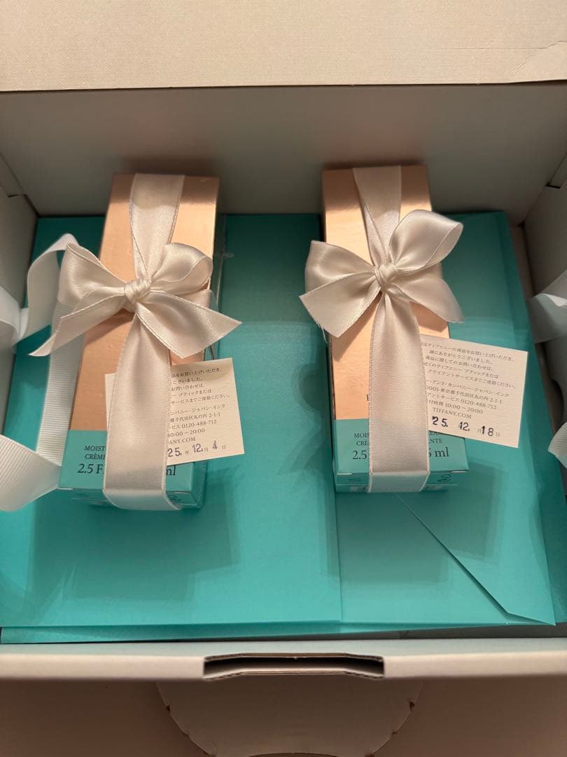 ティファニー　ローズゴールド　ハンドクリーム2本セット