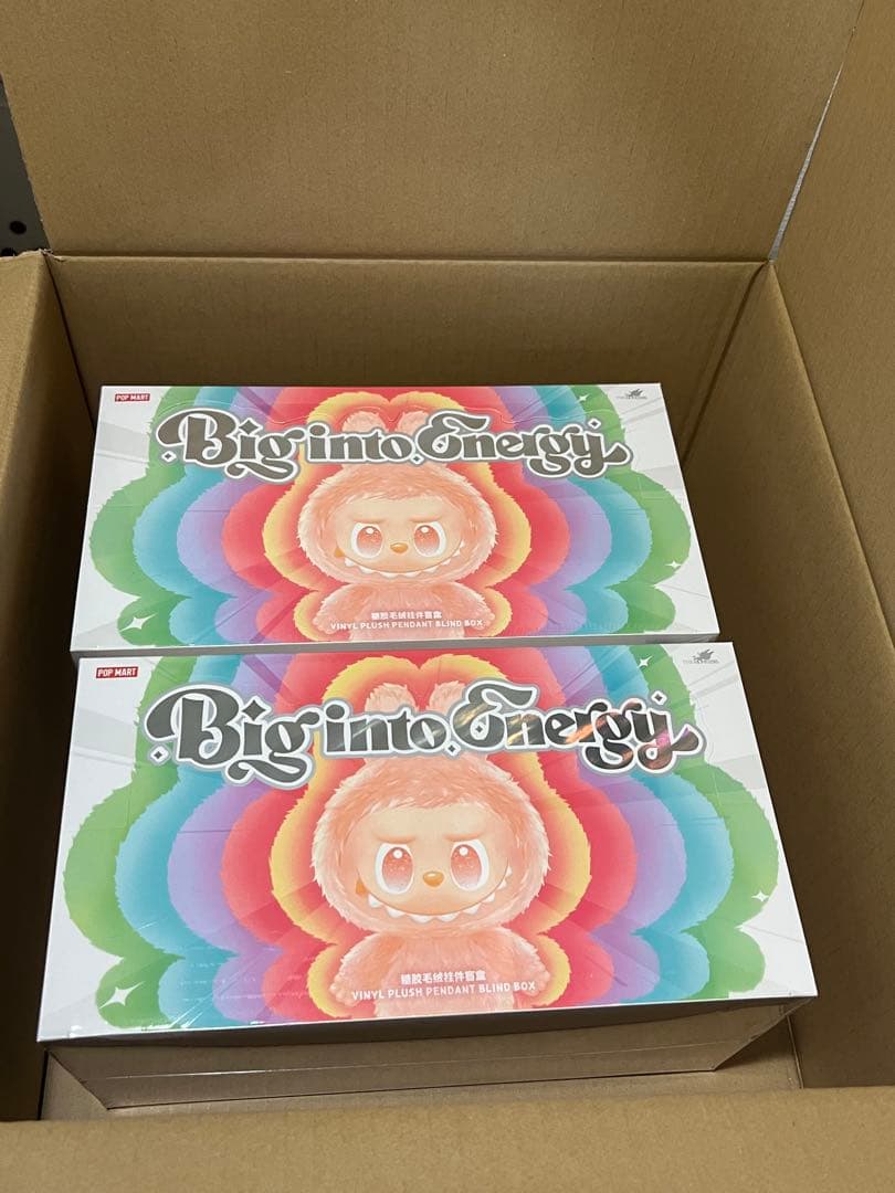 Labubu THE MONSTERS Big into Energyぬいぐるみ